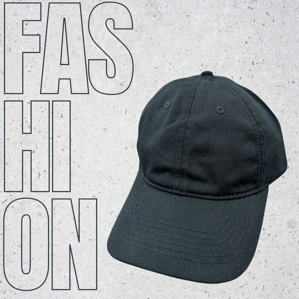Unisex caps -Black